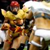 Las Vegas Sin vs. L.A. Temptation at Orleans Arena on Nov. 11, 2011. The Sin won the game 28-20.