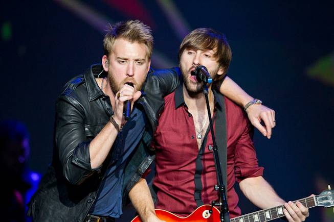 Lady Antebellum at the Joint in the Hard Rock Hotel on Nov. 18, 2011.