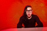 DJ Skrillex and Holly Madison at Surrender