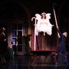 Photo: Marin Boieru, playing Drosselmeyer, levitates an a