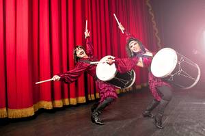 The Dancing Gauchos, Sergio and Martha, perform Argentine folkloric music ...