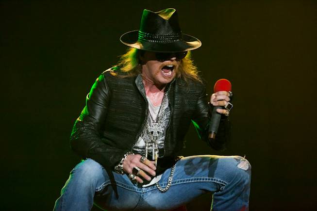 Guns 'n' Roses at the Joint in the Hard Rock ...