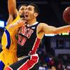 UNLV's Karam Mashour drives past Cal State-Bakersfield forward Adam Young during their game Thursday, Jan. 5, 2012 at Rabobank Arena in Bakersfield. UNLV won their final non-conference game 89-57. UNLV's Karam Mashour drives past Cal State-Bakersfield forward Adam Young during their game Thursday, Jan. 5, 2012 at Rabobank Arena in Bakersfield. UNLV won their final non-conference game 89-57.