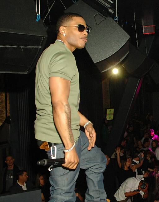 Nelly hosts at Chateau Nightclub & Gardens at the Paris ...