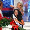 Miss Wisconsin Laura Kaeppeler is crowned by 2011 Miss America Teresa Scanlan after being named Miss America during the 2012 Miss America Pageant in the Theater for the Performing Arts at Planet Hollywood on Saturday, Jan. 14, 2012.