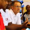 Former UNLV and current Oklahoma coach Lon Kruger watches a tournament at Rancho High in Las Vegas. Kruger says he has been keeping an eye on the progress of his former team. "We're huge fans of what they're doing and expect them to continue to do well." Former UNLV and current Oklahoma coach Lon Kruger watches a tournament at Rancho High in Las Vegas. Kruger says he has been keeping an eye on the progress of his former team. "We're huge fans of what they're doing and expect them to continue to do well."