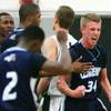 Photo: Centennial's Dallin Layton reacts after making a b Photo: Centennial's Dallin Layton reacts after making a b
