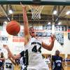 Palo Verde's Michael Buchanan reacts after being fouled by Centennial during their game Friday, Jan. 20, 2012 at Palo Verde. Centennial won the game 67-64.