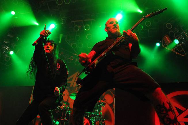 Anthrax performs at House of Blues in Mandalay Bay on ...