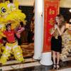 Celine Dion celebrates the grand opening of the Octavius Tower and Chinese New Year at Caesars Palace on Sunday, Jan. 22, 2012.