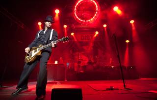 Social Distortion at the Joint in the Hard Rock Hotel on Friday, Jan. 27, 2012.