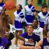 Photo: Green Valley's Devan Kohn tips a rebound away from Photo: Green Valley's Devan Kohn tips a rebound away from