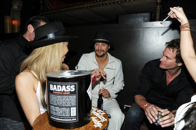 Kid Rock, with Rande Gerber, right, celebrates his birthday during ...