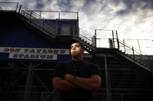 UNLV football recruit and Basic High School senior J'Ondray Sanders, 18, at Basic High School in Henderson on Tuesday, Jan. 31, 2012.