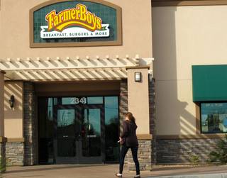 Farmer Boys Restaurant, a quick-casual eatery at 2341 N. Las Vegas Blvd., opened in December 2011. 