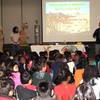 Students at Gwendolyn Woolley Elementary School in North Las Vegas get a lesson about Mojave Max, the desert tortoise that predicts when spring starts in the valley. Students at Gwendolyn Woolley Elementary School in North Las Vegas get a lesson about Mojave Max, the desert tortoise that predicts when spring starts in the valley.