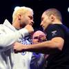 Photo: Josh Koscheck and Mike Pierce face off during a ne