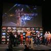 Photo: Nick Diaz flexes after making weight during the we