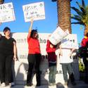Teachers Rally at Admin Building