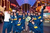 2012 USA Sevens Rugby: Parade of Nations at Fremont Street Experience