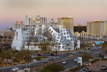 A view of the Cleveland Clinic Lou Ruvo Center for Brain Health Wednesday, February 8, 2012. The center was designed by architect Frank Gehry.