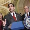 Photo: Sen. Marco Rubio, R-Fla., center, accompanied by S