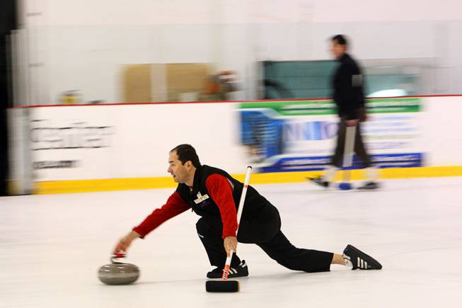 Curling in the Desert Curling in the Desert