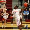 Bishop Gorman's Shabazz Muhammad sails in for a dunk against Legacy during their Sunset Regional semifinal game Thursday, Feb. 16, 2012. Gorman won 73-43.