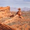 Photo: A view of the Valley of Fire State Park during an 