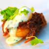 Photo: This is an oxtail Benedict at the Vegas Uncork'd G