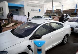 Electric car network gets first test in Israel