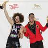 Photo: Redfoo and Sky Blu of LMFAO at the 2012 Billboard 