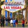 Photo: Tourists pose in front of the iconic Welcome to Fa