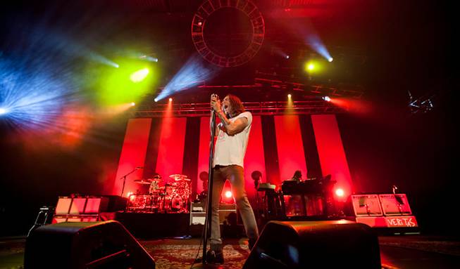 Brandon Boyd and his band Incubus at The Joint in the Hard Rock Hotel on Friday, May 25, 2012.