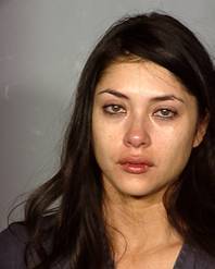Arianny Lopez, who is better known as UFC Octagon Girl Arianny Celeste, is pictured in this police mug shot after her arrest May 26 on battery domestic violence.