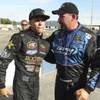 Dylan Kwasniewski, left, shown with teammate Greg Pursley ,right, leads the NASCAR West Series standings and is considered by many to have a legitimate chance to eventually race in NASCAR. Kwasniewski will race in this weekend’s Star Nursery 200 at the Las Vegas Motor Speedway. Dylan Kwasniewski, left, shown with teammate Greg Pursley ,right, leads the NASCAR West Series standings and is considered by many to have a legitimate chance to eventually race in NASCAR. Kwasniewski will race in this weekend’s Star Nursery 200 at the Las Vegas Motor Speedway.