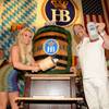 Coco Austin taps the keg at Hofbrauhaus on Friday, May 31, 2013. Husband Ice-T joined her. Coco Austin taps the keg at Hofbrauhaus on Friday, May 31, 2013. Husband Ice-T joined her.