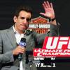 UFC fighter Kenny Florian acknowledges the audience after announcing his retirement during the weigh in for The Ultimate Fighter 15 Thursday, May 31, 2012. UFC fighter Kenny Florian acknowledges the audience after announcing his retirement during the weigh in for The Ultimate Fighter 15 Thursday, May 31, 2012.
