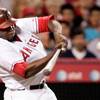 Vladimir Guerrero, shown with the Los Angeles Angels, will play with the Las Vegas 51s at Cashman Field starting Saturday against the Reno Aces. He signed a free agent contract May 10 with the Toronto Blue Jays — the 51s' parent club. Vladimir Guerrero, shown with the Los Angeles Angels, will play with the Las Vegas 51s at Cashman Field starting Saturday against the Reno Aces. He signed a free agent contract May 10 with the Toronto Blue Jays — the 51s' parent club.