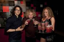 Kerry Simon and Sammy Hagar celebrate the second anniversary of KGB (Kerry's Gourmet Burgers) in Harrah's on Saturday, June 2, 2012. Kerry Simon and Sammy Hagar celebrate the second anniversary of KGB (Kerry's Gourmet Burgers) in Harrah's on Saturday, June 2, 2012.