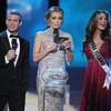 2012 Miss Rhode Island USA Olivia Culpo reacts as show co-host Giuliana Rancic tells her that she has the question from Twitter during the 2012 Miss USA Pageant at Planet Hollywood on Sunday, June 3, 2012. Co-host Andy Cohen listens at left. Culpo was later crowned Miss USA 2012. 2012 Miss Rhode Island USA Olivia Culpo reacts as show co-host Giuliana Rancic tells her that she has the question from Twitter during the 2012 Miss USA Pageant at Planet Hollywood on Sunday, June 3, 2012. Co-host Andy Cohen listens at left. Culpo was later crowned Miss USA 2012.