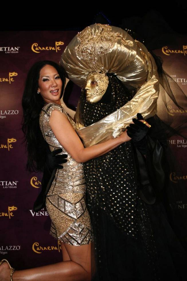 2012 Carnevale with Kimora Lee Simmons at the Venetian on Monday, June 11, 2012.