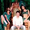 Penny Pibbets, Frankie Moreno and Melody Sweets at "Absinthe." Penny Pibbets, Frankie Moreno and Melody Sweets at "Absinthe."