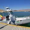 A U.S. Park Service boat is docked at Cottonwood Cove in the Lake Mead National Recreation Area Sunday, July 8, 2012. A U.S. Park Service boat is docked at Cottonwood Cove in the Lake Mead National Recreation Area Sunday, July 8, 2012.