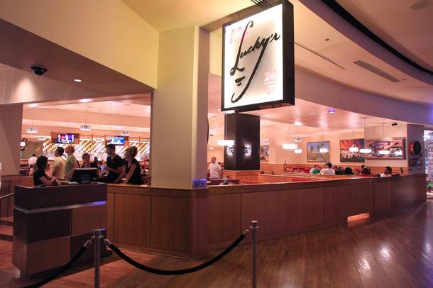 The recently remodeled Mr. Lucky's at the Hard Rock Wednesday, July 11, 2012.