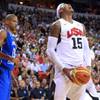 Photo: U.S. Olympic basketball team's Carmelo Anthony cel Photo: U.S. Olympic basketball team's Carmelo Anthony cel