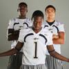 Photo: Cheyenne football players Darius Gantt, Devin Tatu Photo: Cheyenne football players Darius Gantt, Devin Tatu