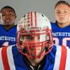 Photo: Liberty football players Jay Mitchell, Christopher Photo: Liberty football players Jay Mitchell, Christopher