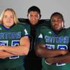 Photo: Green Valley football players Sam McAloon, Keti Sa Photo: Green Valley football players Sam McAloon, Keti Sa