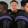Photo: Durango football players Gene Germain, Ben Rush an Photo: Durango football players Gene Germain, Ben Rush an